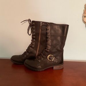 Timberland Combat Boot size 7 Brown